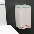 thumbnail image 1 of Organizador de toallas sanitarias de pared para baño, organizador de toallas sanitarias de gran capacidad, caja de hisopos multifuncional, caja de pañuelos, organizador multifuncional de pared, 1 of 6