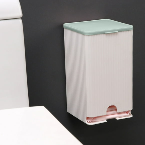 Organizador De Toallas Sanitarias De Pared, Caja Multifuncional Para Hisopos, Gran Capacidad, Plástico, Ideal Para El Baño.,Vsgery