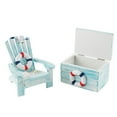thumbnail image 3 of Hanging Wall Decor,Mediterranean Style Mini Beach Chair Decoration Children's Room Ocean Wind Desktop Small Box Decoration Shooting Props, 3 of 5