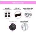 thumbnail image 5 of Smilegend 10x20 Folding Canopy Tent with 6 Removable Sidewalls Waterproof Portable Gazebo UPF 50+ Instant Shelter for Outdoor Events Parties Beach Camping Weddings, Pink, 5 of 6