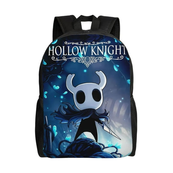 Hollow Game Knight Silksong Large Backpack Lightweight Laptop Bag Daypack Bookbag Travel Backpack for Men Women