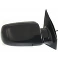 thumbnail image 2 of For GMC Safari 1985-1998 Door Mirror Driver and Passenger Side | Pair | Power | Non-Heated | Below Eyeline | Gloss | Replacement For 15001801, 15001802 | GM1320159, GM1321159, 2 of 6