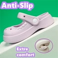 thumbnail image 4 of Girls Garden Clogs Children Lightweight Slippers Comfortable Water Shoes Slip On Beach Sandals, 4 of 8