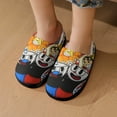 thumbnail image 7 of The Cuphead Show Slippers for Kids, Cute Soft Plush Anti-slip Fluffy Fuzzy House Slippers Warm Soft Plush Non-Slip Indoor Outdoor Slip-on Shoes for Boys Girls, 7 of 7
