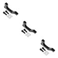 thumbnail image 4 of Guardoinrt Durable Bicycle Bike Disc Brake Mount Adapter Reliable Caliper PM to IS Conversion Black Rear 3Set, 4 of 6