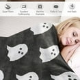 thumbnail image 7 of Halloween Double-Sided Blanket, Polyester Soft Throw, Sofa/Bed/Living Room/Travel Blanket, Halloween Themed Decor Blanket(59.06×51.18in), 7 of 7