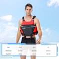thumbnail image 6 of Boglia Adult Swim Vest,Floation Swim Vest Snorkeling Buoyancy Aid Jackets Outdoor with Safety Reflective Shoulder Strap,Red, 6 of 7