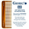 thumbnail image 6 of 5.75" Deep Wide Tooth Detangling Comb, 6 of 25