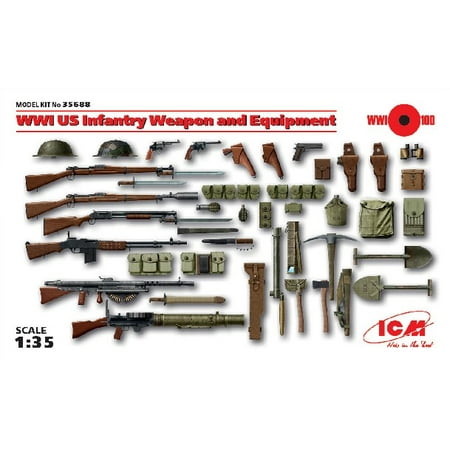 1/35 WWI US Infantry Weapons & Equipment (Best Infantry Weapons Of Ww2)