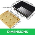 thumbnail image 4 of BeGrit Seed Starter Trays Durable Plant Trays 13x17inch Mesh Seedling Trays Perfect for Indoor, Outdoor, Greenhouses 5 Pack, 4 of 12