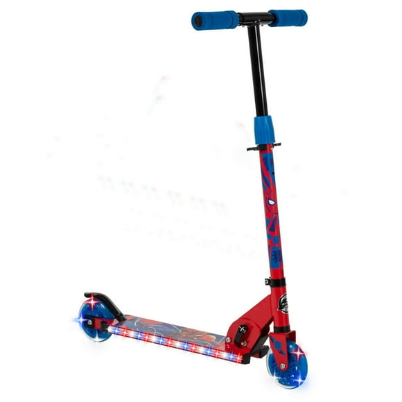 Marvel Spider-Man Electro-Light Inline Scooter by Huffy