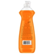 Ajax Ultra Triple Action Dishwashing Liquid Dish Soap, Orange Scent, 12.4 Fluid Ounce