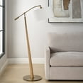 thumbnail image 2 of Uttermost Kennett Wooden Floor Lamp in Brown, 2 of 8