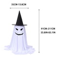 thumbnail image 3 of MMJ Halloween Decorations Freestanding Ghost Porch Standing Spooky Yard Ornament Indoor Outdoor Party Props Front Door Entryway, 3 of 8
