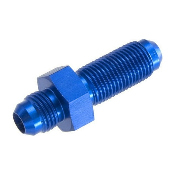 Red Horse Performance 832-03-1 RHP832-03-1 -03 STRAIGHT MALE AN/JIC BULKHEAD - BLUE