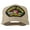 Khaki, variant on Desert Storm Veteran Patched Cotton Twill Cap - Black OSFM