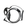 thumbnail image 2 of Reemplazo del auricular del micrófono del auricular del gancho de la oreja en forma de G de 1pin 3.5mm para Yaesu Vertex VX-2R VX-3R FT-10R Walkie Talkie Yuarrent TX0887-00, 2 of 2