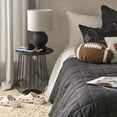 thumbnail image 2 of Bouclair Black Basketball Table Lamp, 2 of 7