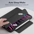 thumbnail image 5 of ESR Hybrid Case Compatible with iPad Pro 12.9 Inch (2022/2021), iPad Pro 12.9 Case with Pencil Holder, Detachable Magnetic Cover, Vertical Stand, Rebound 360 Series, Black, 5 of 7