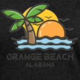 thumbnail image 3 of CafePress - Alabama Orange Beach T Shirt - Womens Football Shirt, 3 of 4