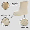 thumbnail image 3 of AUXDIQ Women Rain Boots Outdoor Garden Boots Waterproof Mid-calf Rain Shoes, 3 of 6