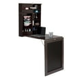 thumbnail image 1 of Patiojoy Wall Mounted Table Fold Out Convertible Desk With Space Saver Chalkboard Coffee, 1 of 6