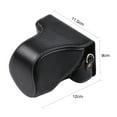 thumbnail image 4 of Vintage PU Leather Camera Case Protective Camera Bag with Strap Replacement for Canon EOS M100, 4 of 7