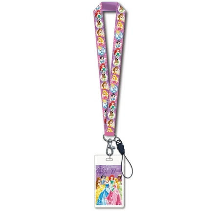 Lanyard - Disney - Princess w/ Card Holder New Gifts Toys 23691