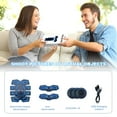 thumbnail image 2 of Professional EMS Abdominal Stimulator - 8 Modes 19 Levels Muscle Toner, USB Charging Abdominal Workout Equipment with LCD Display, Perfect for 6 Pack Abs Training at Home/Travel, 2 of 6