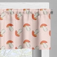 thumbnail image 5 of Ambesonne Mushroom Valance & Curtain, Doodle Style Mushrooms, 55"x36", Eggshell and Multicolor, 5 of 7