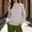 New-Gray, variant on PNTUTB Fall Winter Women's Warm Pullover Top Long Sleeve Mock Neck Shirt Fashion Versatile Solid Color Casual Loose Comfortable Tops for Everywear