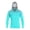 Cyan, variant on Mens Gradient Print Hooded Shirts Summer Long Sleeve Shirt Sun Protection Clothing Fishing Fitness Sports Tops Lightweight Sophisticated Noble Style Quality Clothes For Men