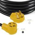 thumbnail image 2 of Cable de extensión para secadora S7 30A 25 pies 10 AWG NEMA 14-30P a 14-30R, 2 of 5