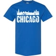 thumbnail image 3 of Inktastic Chicago Skyline Grunge T-Shirt, 3 of 5
