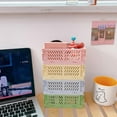thumbnail image 4 of Multicolored Mini Plastic Stackable Storage Bins,2 Pack/Set, 4 of 6