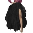 thumbnail image 1 of 2025 Jupe Plissée Haute pour Femmes Mini Jupe Taille Élastique Jupe Poncho Décontractée pour Femmes, 1 of 7