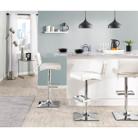 LumiSource - Zenn Glass End Table - Clear
