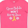 thumbnail image 4 of Inktastic Spina Bifida Awareness Message Ribbon Youth T-Shirt, 4 of 5