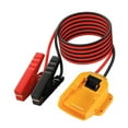 thumbnail image 1 of Jumper Cables Alligator Clips Replacement for Car Riding Mower Motorcycle, Portable Emergency Starting Power Supply, Silicone Wire 8AWG 2FT Automotive Booster Cables for Starting Tool, 1 of 8