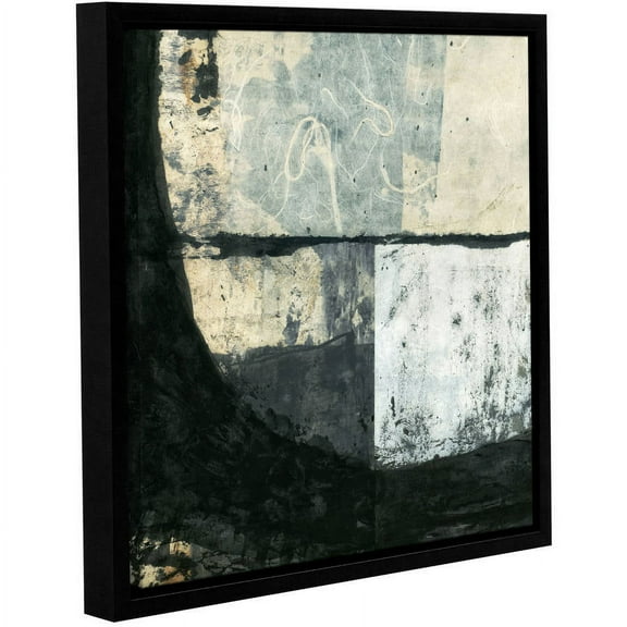 ArtWall Elena Ray "Black Ink" Gallery-wrapped Floater-framed Canvas