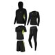 thumbnail image 5 of Conjunto de ropa Interior deportiva 5pcs Salvador Gi Verde m Chándal transpirable para hombre, 5 of 10