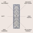 thumbnail image 3 of JONATHAN Y MODERN PERSIAN 2 x 10 Runner Rug, Vintage Moroccan Traditional - Blue/Ivory/Red, MDP101C-210, 3 of 9