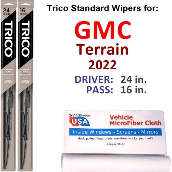 2022 GMC Terrain Wiper Blades (Set of 2)