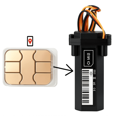 1-Pack GPS SIM Card with Unlimited Data, Real-Time Tracking App and Web Portal, Compatible with 1500+ Devices Including Coban GPS-405D