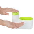 thumbnail image 3 of Sponge Multifunctional Washing Sponge Sink Detergent Soap Dispenser Storage Kit Green, 3 of 7