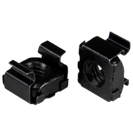 UPC: 0065030862165 | StarTech.com M6 Cage Nuts 100 Pack Black M6 Mounting Cage Nuts for Server Rack & Cabinet