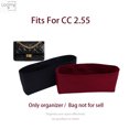 thumbnail image 2 of Para organizador de bolsos CC 2.55, inserto de nailon de alta calidad, bolso de mano de lujo, moldeador de bolsos, monedero interior de viaje, inserto de 2.55, 2 of 5