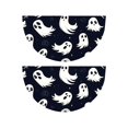 thumbnail image 2 of Personalized Custom Family Name Halloween Bunting Flag - Halloween Banners for Outside-Fall Outdoor Bunting for Porch Fence Decor - Skeleton Pumpkin Happy Halloween Party Decor I, 2 of 8