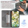 thumbnail image 4 of Dteck for Samsung Galaxy S21 Case Wallet with RFID Blocking Credit Card Holder, Premium PU Leather Magnetic Flip Folio Shockproof Protective Cover for Women Men,Gray, 4 of 6