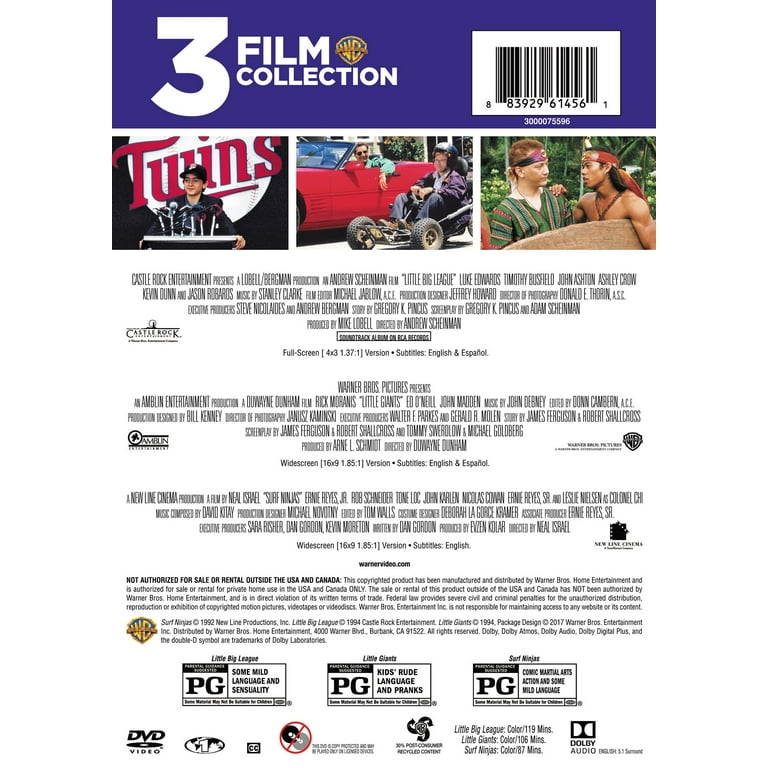 Warner Home Video: Family Action Movies - 3 Film Collection